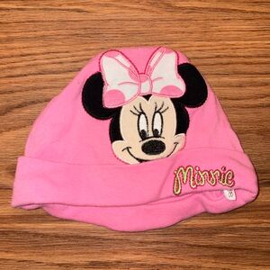 Disney Baby Pink Minnie Mouse Bonnet